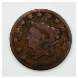 1830 Coronet Large Cent