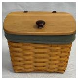 Longaberger Lidded Basket