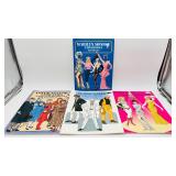 Lot of 4 Paper Doll Books