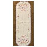 Vintage Crochet Table Runner