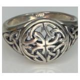 Sterling Silver Celtic Knot Ring