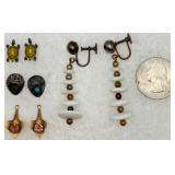 4 Pairs of Fashion Earrings