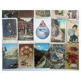 20 Antique and Vintage Postcards