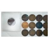 13 - 1866-1907 Indian Head Coins
