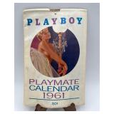Vintage Playboy Playmate 1961 Calendar