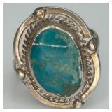 Sterling Silver Turquoise Ring