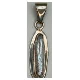 Sterling Silver Mother-of-Pearl Pendant