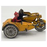 TOOTSIETOY 5103 SMITTY MOTORCYCLE & SIDECAR