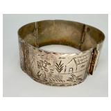 Elaborate Mexico 925 Cuff Bracelet