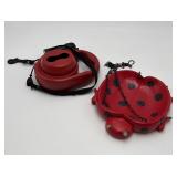 Ladybug Bird Feeder and Dog Leash
