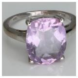 Sterling Silver Lavender Amethyst Ring