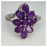 Sterling Silver Amethyst Ring
