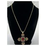 Elegant Cross Necklace