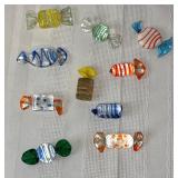 Blown Glass Candy Design 10 pieces