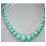 Beautiful Brazilian Aquamarine Necklace 18'