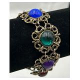 Colorful Cabochon Bracelet
