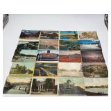 20 Antique & Vintage Postcards