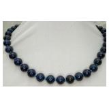 Lapis Lazuli Handknotted Necklace 18'
