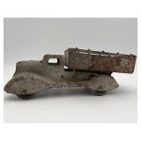 Vintage Pressed Steel Stake Bed Farm Truck
