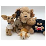 6 Miscellaneous Stuffed Animals