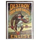 1917 WWl Propaganda Poster by Harry Ryle Hopps