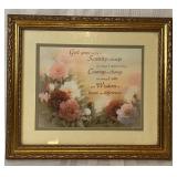 'Serenity Prayer' Framed Picture