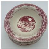 8 'Twas The Night Before Christmas' Soup Bowls