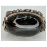 Sterling Silver Onyx Ring