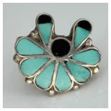 Sterling Silver Sleeping Beauty Turquoise Ring
