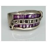 Sterling Silver Amethyst Ring