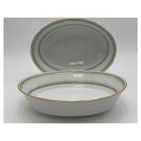 2 Vintage Noritake 'Eugenia' Serving Bowls