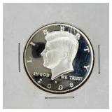 Uncirculated 2008-S Kennedy Half Dollar