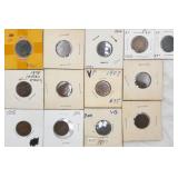 13 - 1880-1909 Indian Pennies
