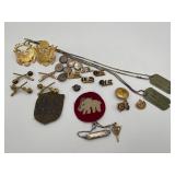 Vintage Military Items & School Items