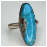 Sterling Silver Turquoise Ring