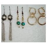 3 Fashion Dangle Earrings