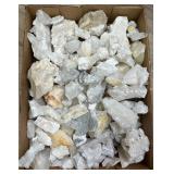 Flat of Arkansas Quartz Crystals