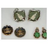 3 Pairs of Fashion Earrings