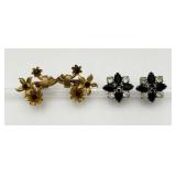 2 Pair of Fancy Vintage Ear Screws