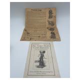 Original 1910-20 Manual for Anker-Holth Cream