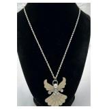 Double Sided Angel Necklace