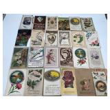 24 Antique Post Cards