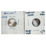 1808/1883 Mexico Coins