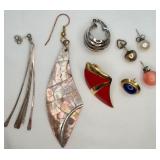 8 Single Earring Pieces