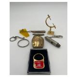 Lot of Vintage Trinkets & Keychain Accessories