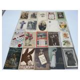 20 Antique and Vintage Postcards