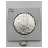 2008 American Silver Eagle 1 oz .999 Fine Silver