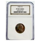 1968-S Jefferson Nickel NGC PF68CAMEO