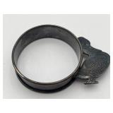 Webster Co. Sterling Silver Napkin Ring w/Duck