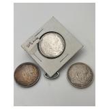 3 German ï¿½5 Deutsches Reichï¿½ Silver Coins